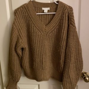 H&M chunky knit sweater
